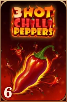 3 Hot Chilli Peppers