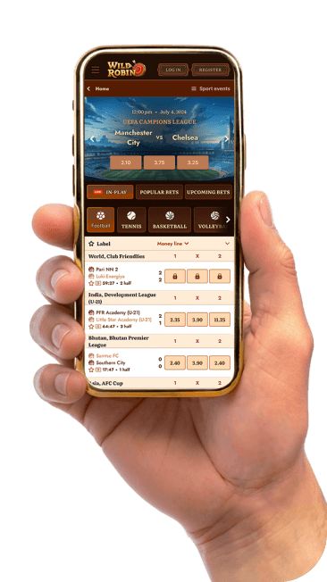 Wildrobin Sports Betting Mobile Experience